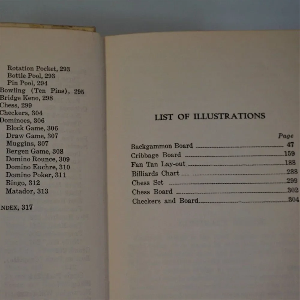 Look It Up In Hoyle How To Play Over 175 Games 1969 Hardcover